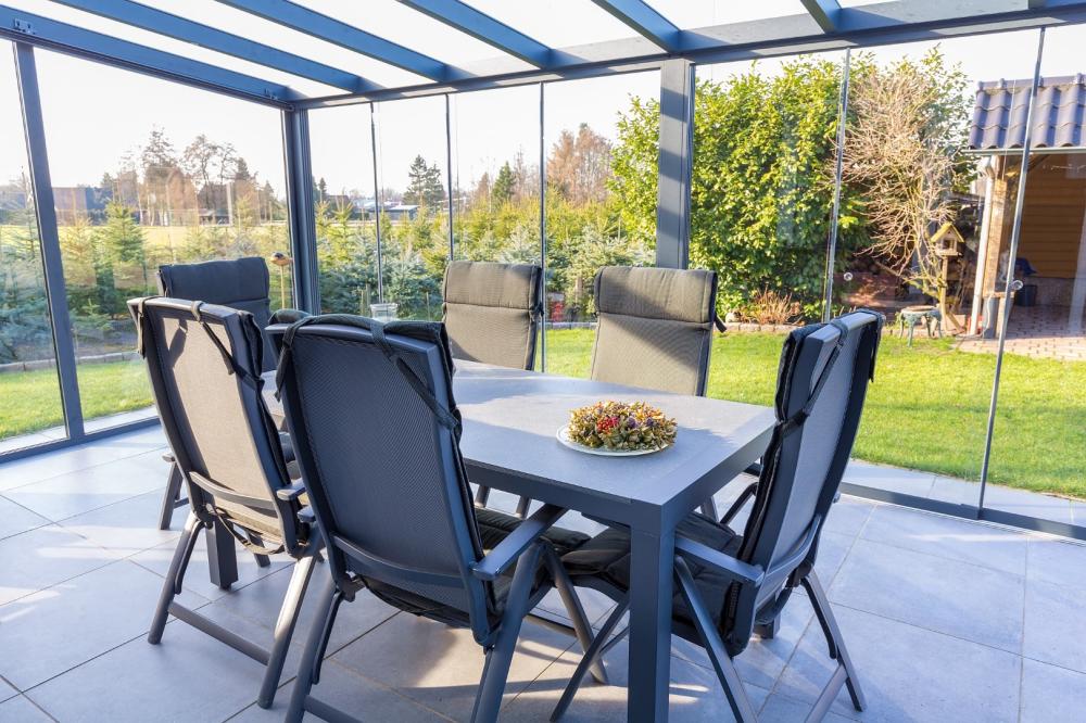 veranda jardin