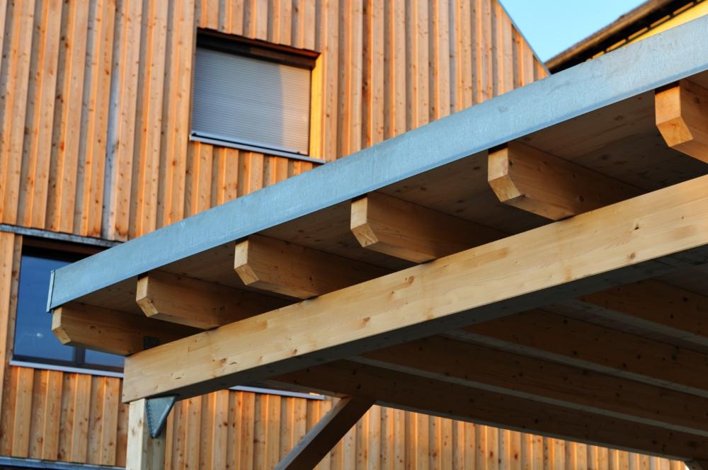 carport bois