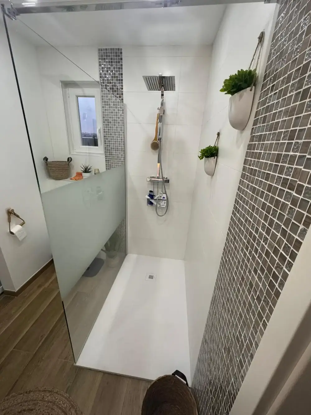 Rénovation salle de bain avec douche à l’italienne à Liège